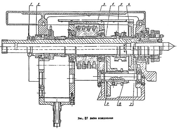 Шпиндельная бабка токарного верстата 1и611пмф3 Шпиндельная бабка токарного верстата 1и611пмф3